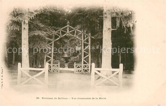 Belleme 61 Vue d ensemble de la Herse