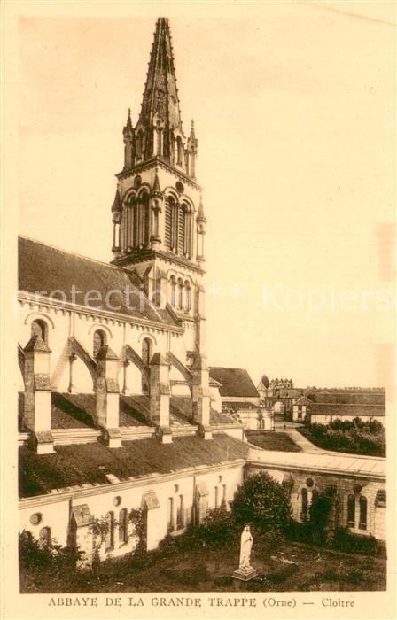 Grande Trappe Abbaye de la Soligny-la-Trappe 61 Cloitre
