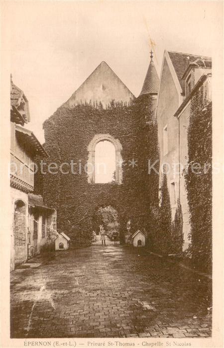 Epernon 28 Prieure St. Thomas - Chapelle St-Nicolas