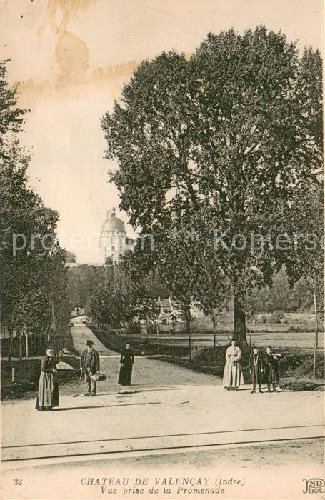 Valencay 36 Vue prise de la Promenade