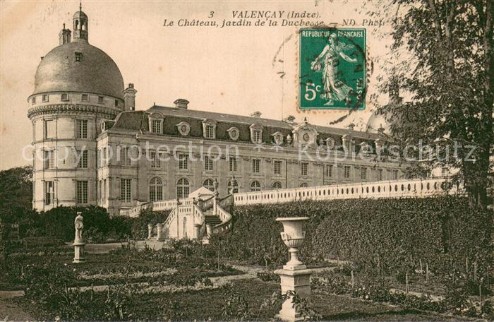 Valencay 36 Le Chateau - Jardin de la Duchesse