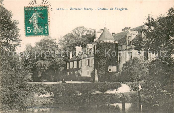 Etrechet 36 Indre Chateau de Fougeres