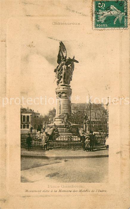 Chateauroux 36 Indre Place Gambetta