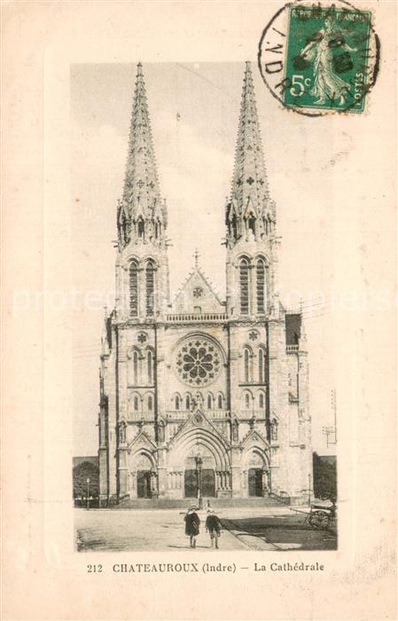 Chateauroux 36 Indre La Cathedrale
