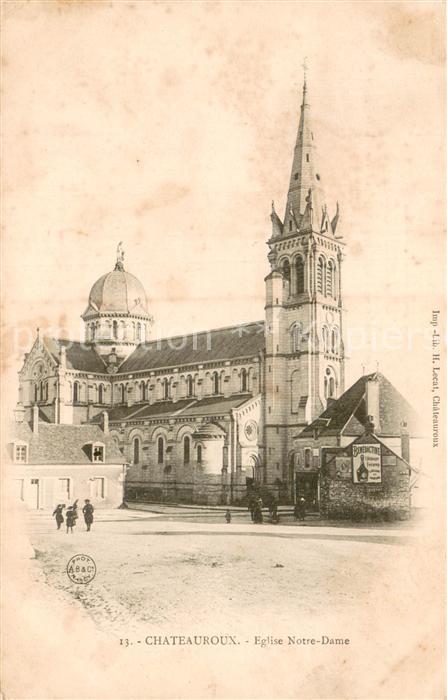 Chateauroux 36 Indre Eglise Notre-Dame