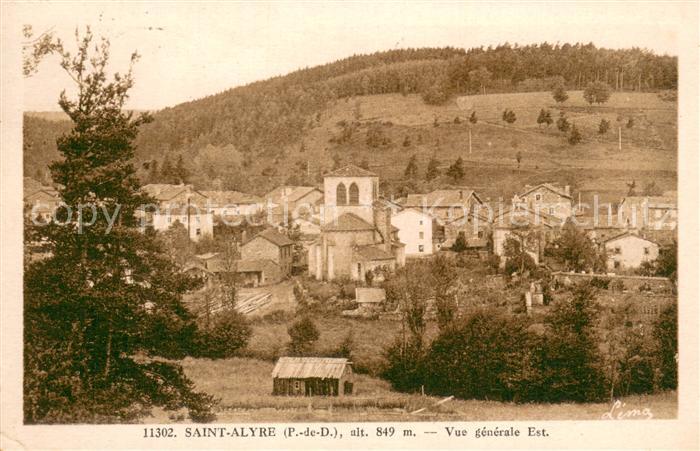 Saint-Alyre-d Arlanc 63 Vue generale Est