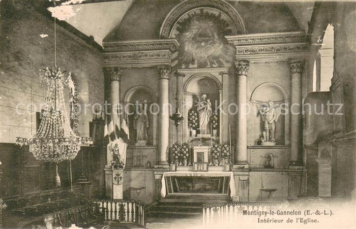 Montigny-le-Gannelon Interieur de l Eglise
