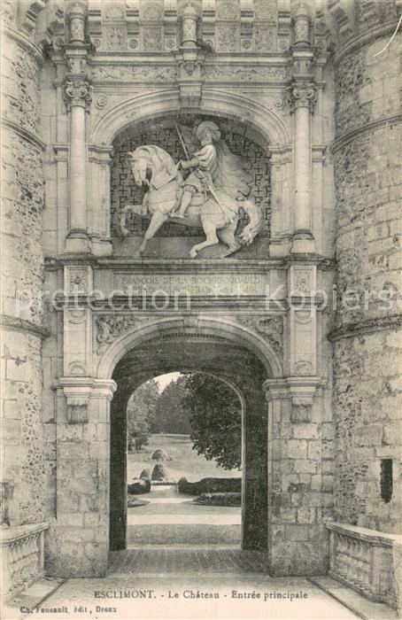 Auneau Esclimont Le Chateau - Entree principale