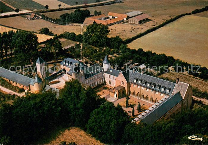 St-Omer Pas-de-Calais Fliegeraufnahme Abbaye St-Paul de Wisques
