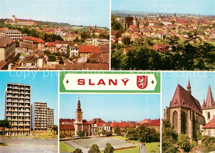 Slany Schlan CZ Sidliste - Namesti