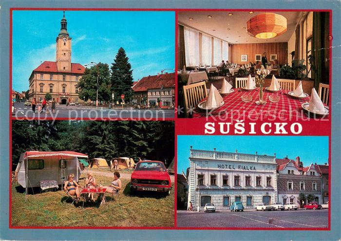 Susice CZ Budova radnice v Susici - Autokempink