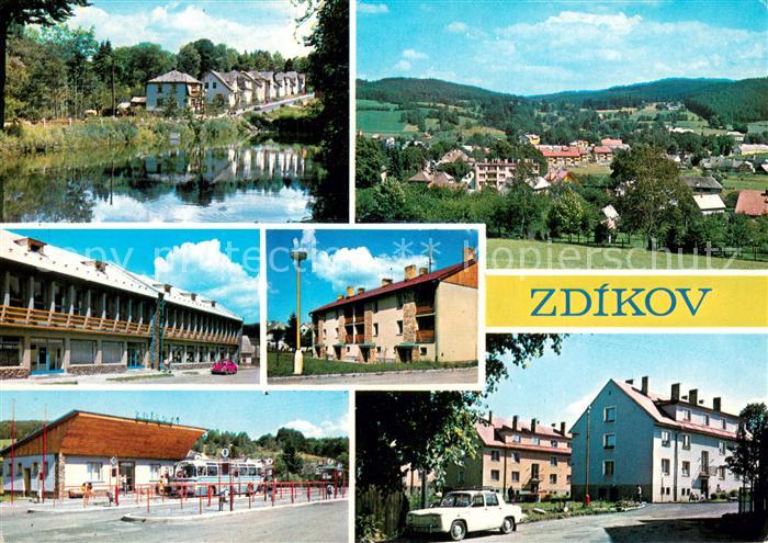 Zdikov CZ Stred obce - Busbahnhof