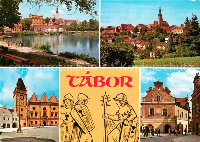 Tabor  CZ Pohled pres Jordan - Celkovy pohled