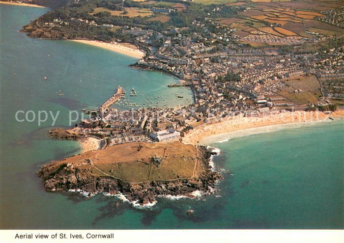 St Ives Cornwall Fliegeraufnahme