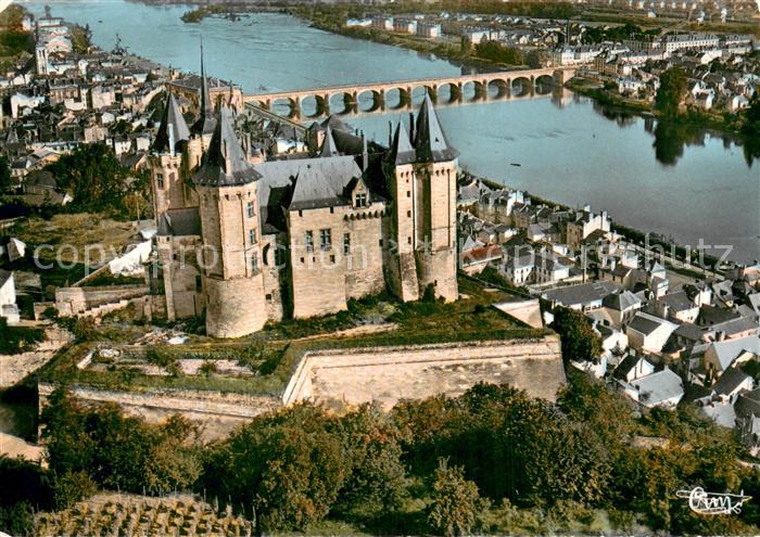 Saumur 49 Fliegeraufnahme Le Chateau