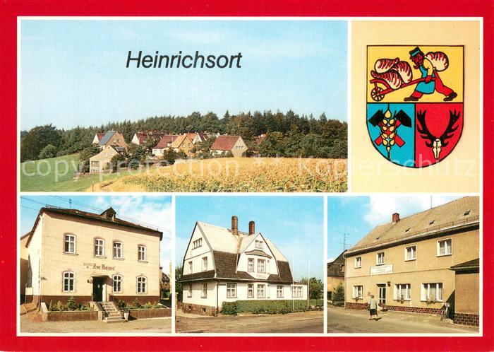 Heinrichsort Siedlung am Sportplatz - Rathaus - Konsumgaststaette Zur Krone
