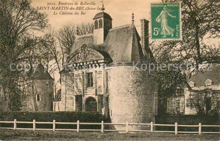 Saint-Martin-du-Bec Le Chateau du Bec