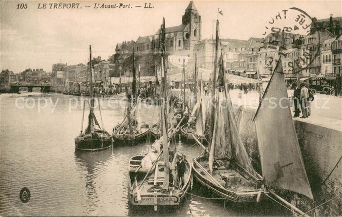 Le Treport 76 Avant Port