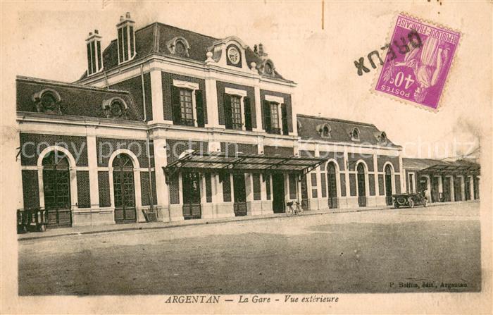 Argentan 61 La Gare Vue exterieure