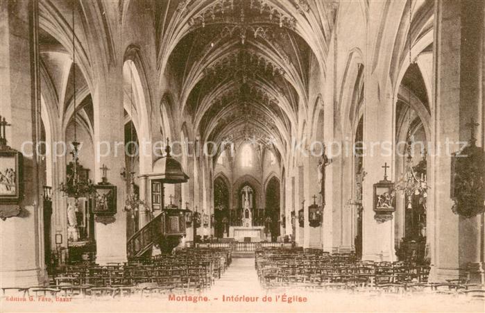 Mortagne-au-Perche Interieur de Eglise