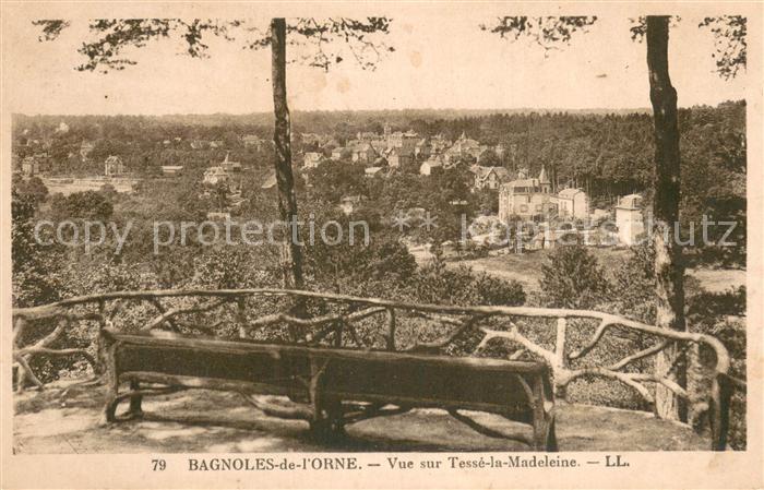 Bagnoles-de-l Orne Vue sur Tesse-la-Madeleine