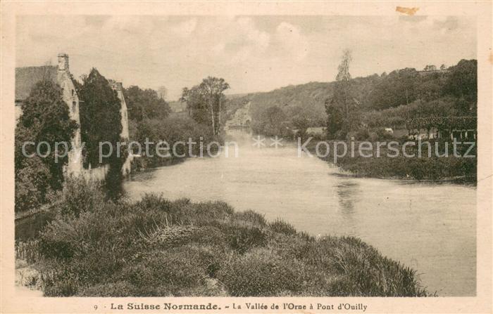 Pont-d Ouilly La Vallee de l’Orne a Pont d Ouilly