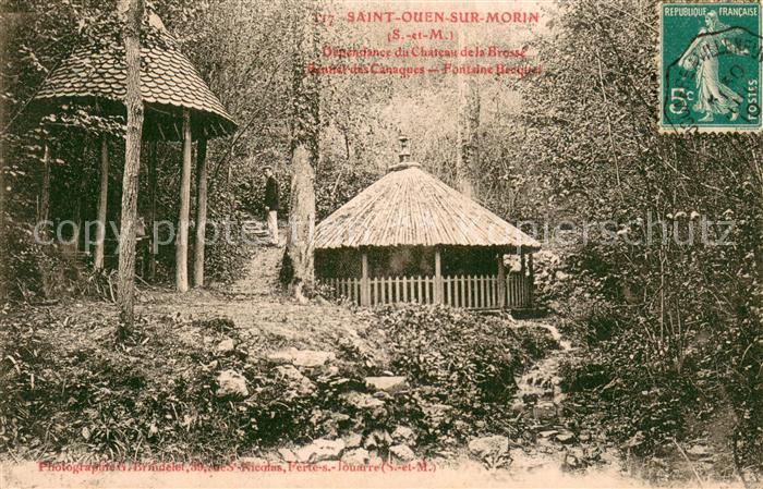 Saint-Ouen 77-sur-Morin Dependance du Chateau de la Brosse Sentier des Canaques