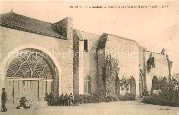 Chateau-Landon 77 Chapelle de l’Abbaye St Severin