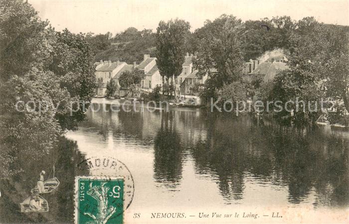 Nemours 77 Une Vue sur le Loing