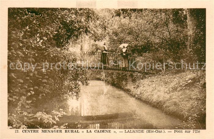Lalande 31 Haute-Garonne Centre Menager Rural La Cadene Pont sur l'Ile