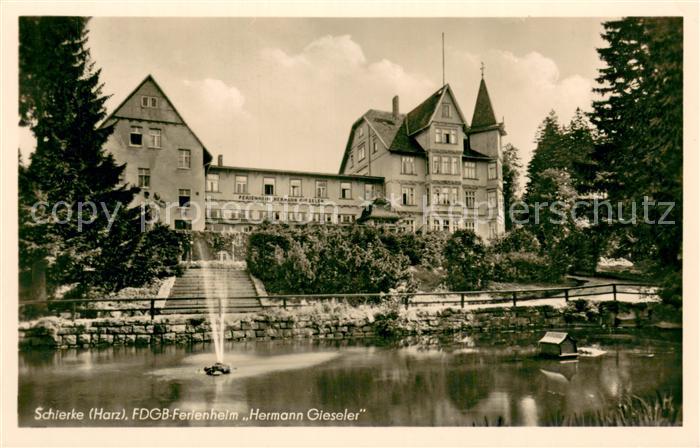 Schierke Harz FDGB Ferienheim Hermann Gieseler