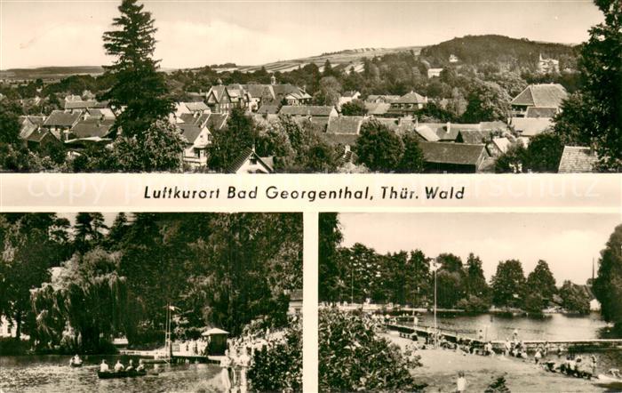 Bad Georgenthal Gotha Panorama Badesee