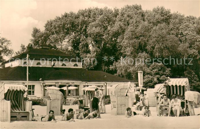 Ueckermuende Mecklenburg Vorpommern HOG im Strandbad