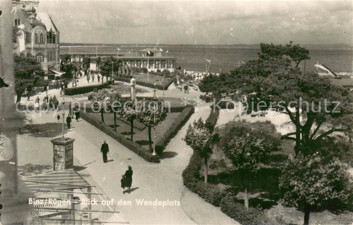Binz Ruegen Wendeplatz Handabzug