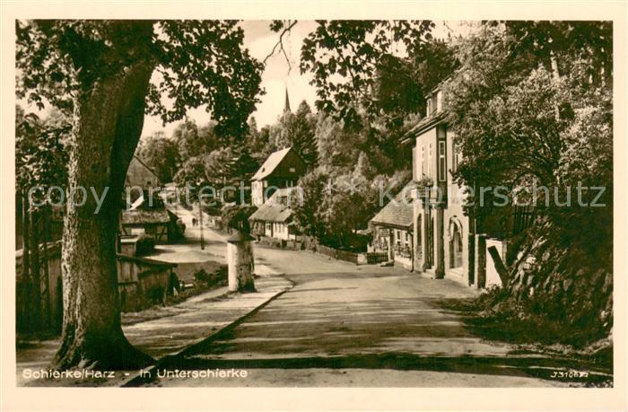 Schierke Harz Motiv in Unterschierke
