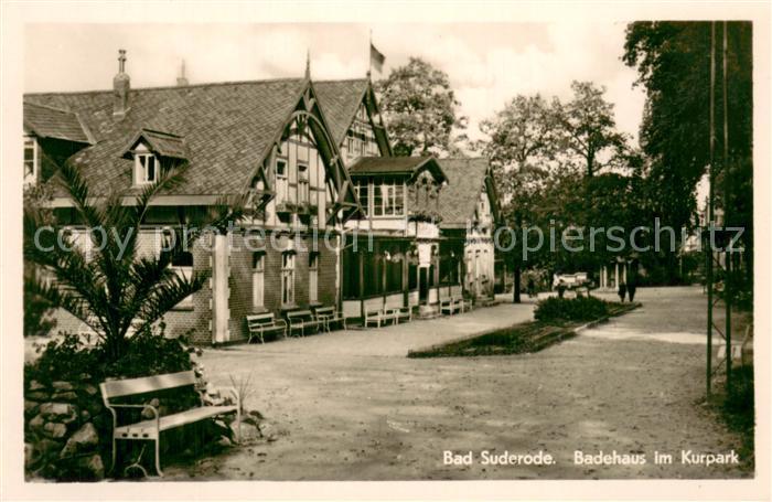 Bad Suderode Badehaus im Kurpark