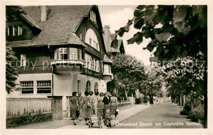 Bansin Ostseebad Gaststaette Seehof Promenade