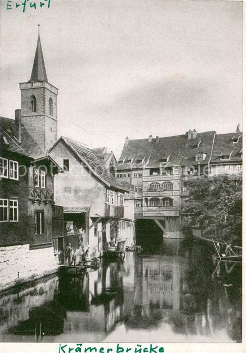 ERFURT  CITY Kraemerbruecke