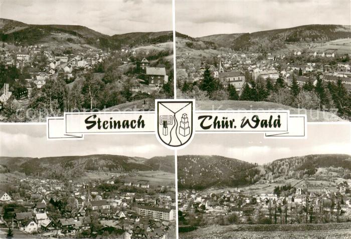 Steinach Thueringen Stadtpanorama