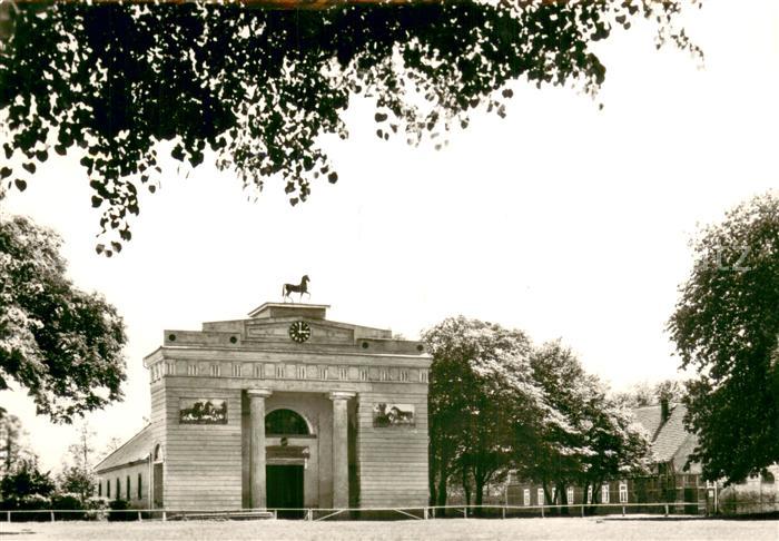 Redefin Reithalle Staatliches Hengstdepot erbaut 1819