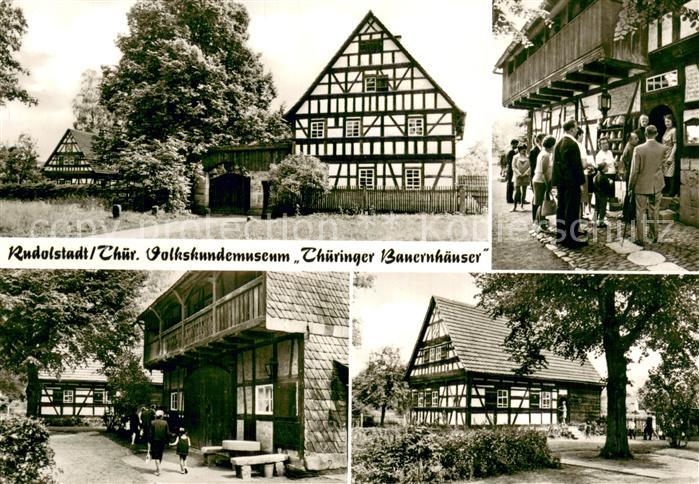 Rudolstadt Volkskundemuseum Thueringer Bauernhaeuser