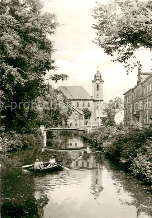 Hildburghausen Bootspartie am Friedenspark