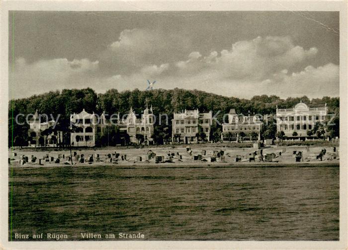 Binz Ruegen Villen am Strand