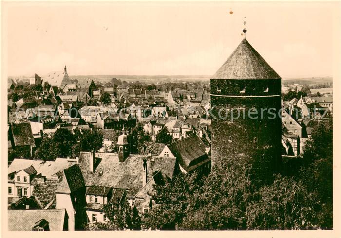 Freiberg Sachsen Blick vom Turm der Kirche St Jacobi mit Dom