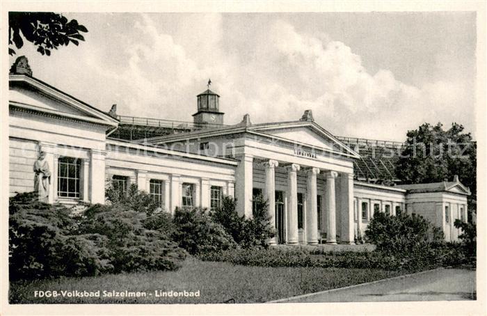 Bad Salzelmen FDGB Volksbad Lindenbad