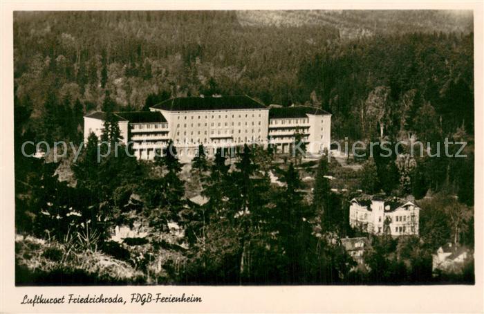 Friedrichroda FDGB Ferienheim Luftkurort