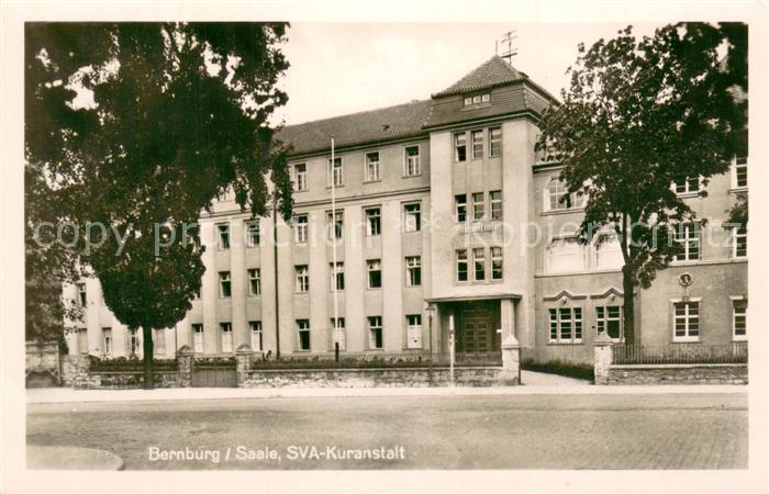 Bernburg Saale SVA Kuranstalt