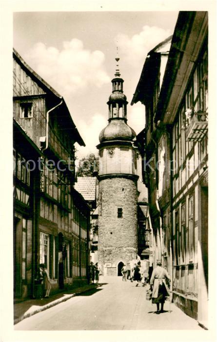 Stolberg Harz Motiv Innenstadt Turm