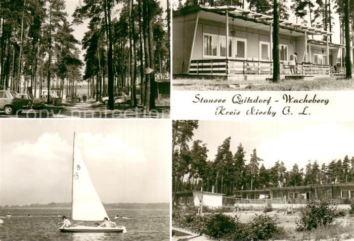 Quitzdorf See Wacheberg Allee Bungalows Bootspartie