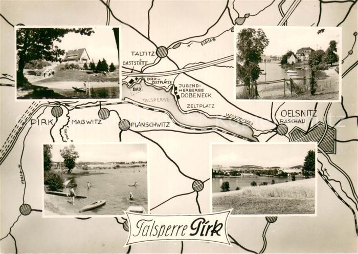 Pirk Weischlitz Talsperre Pirk Teilansichten